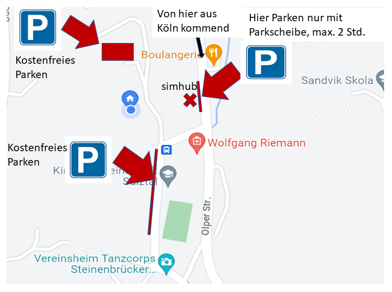 Anfahrtskizze